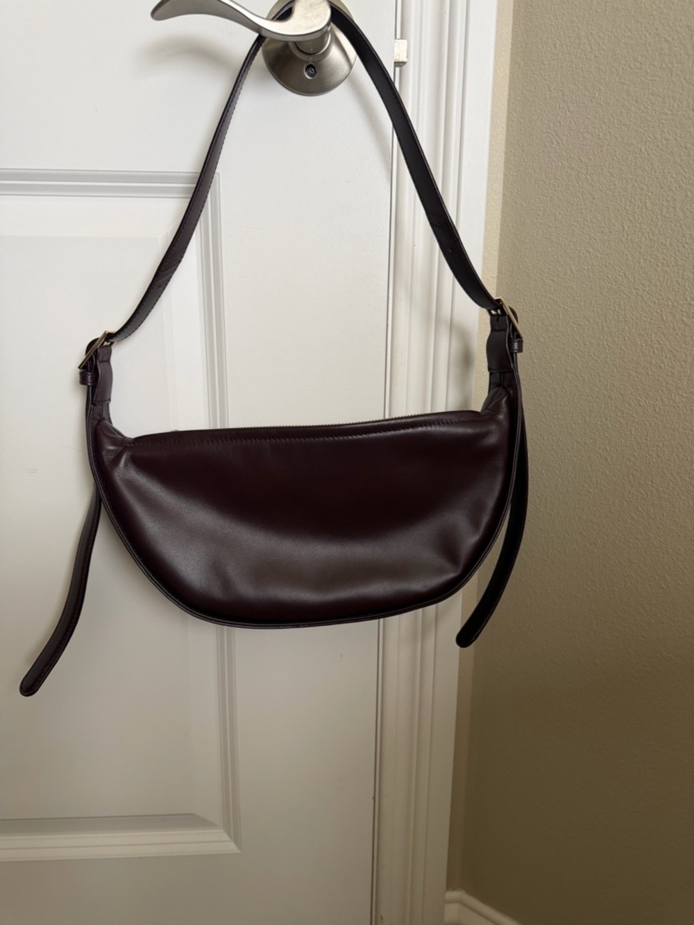 Flattered Irma Shoulder Bag Leather Burgundy - Picture 8 of 14